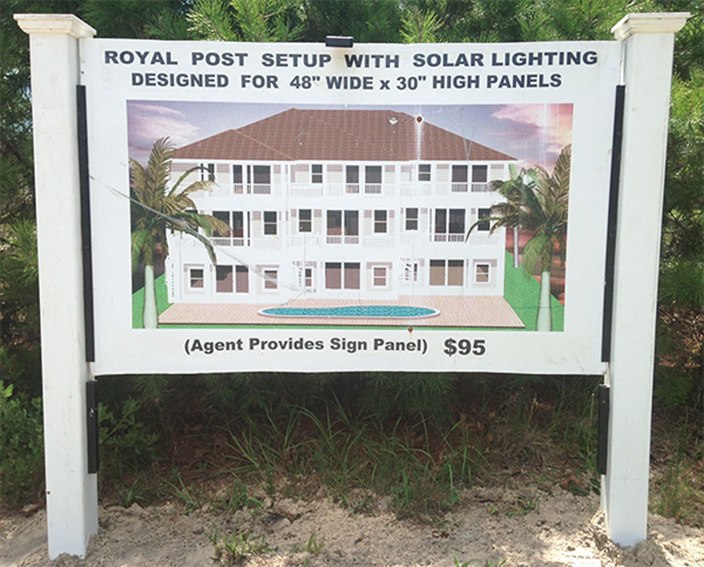 Real Estate Sign Installation Services